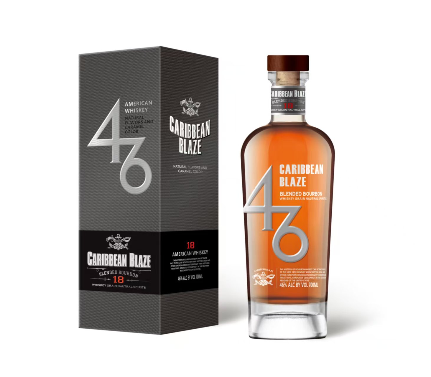 Whiskey Collection - Caribbean Blaze Bourbon 18